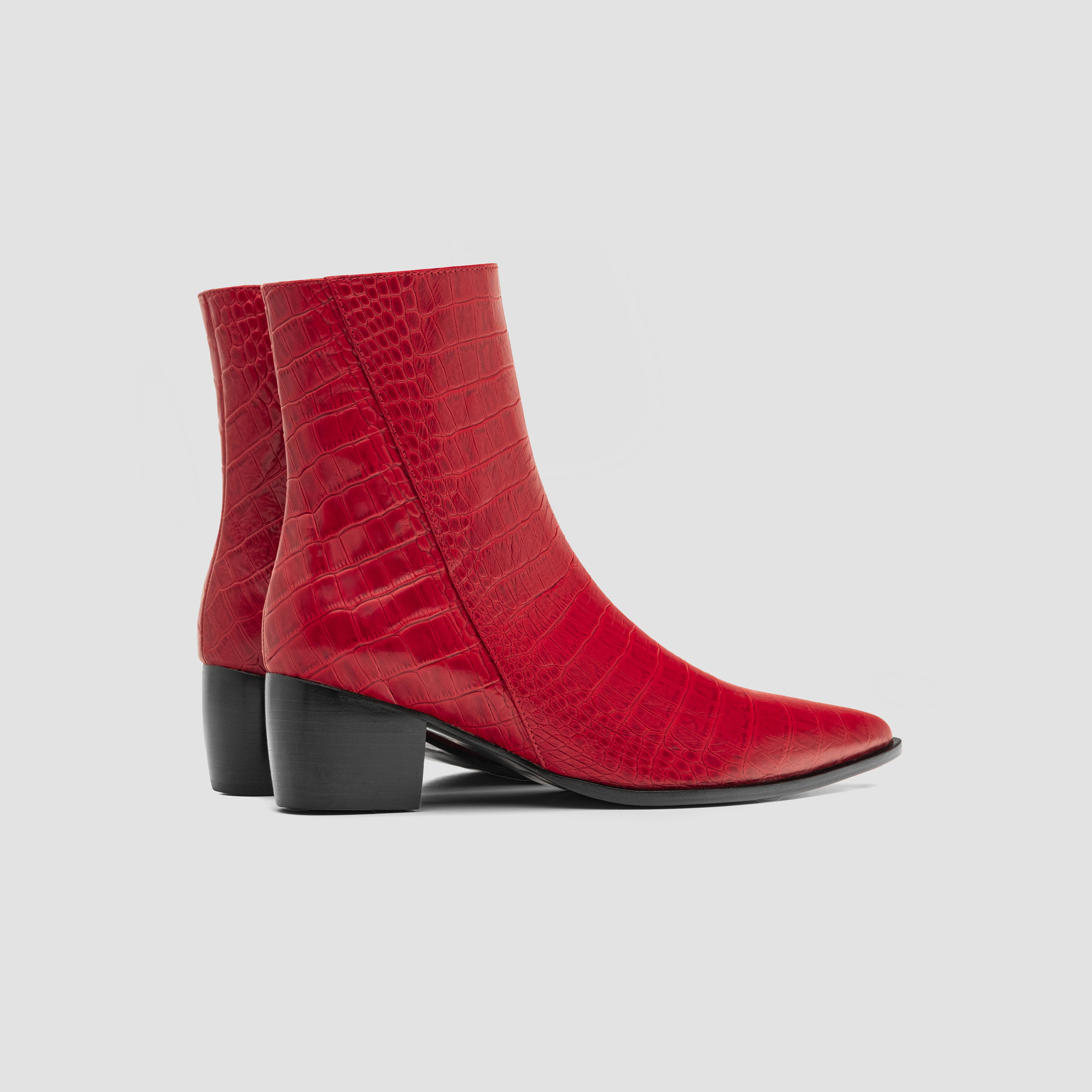 Cardinal Red Lenny Boot