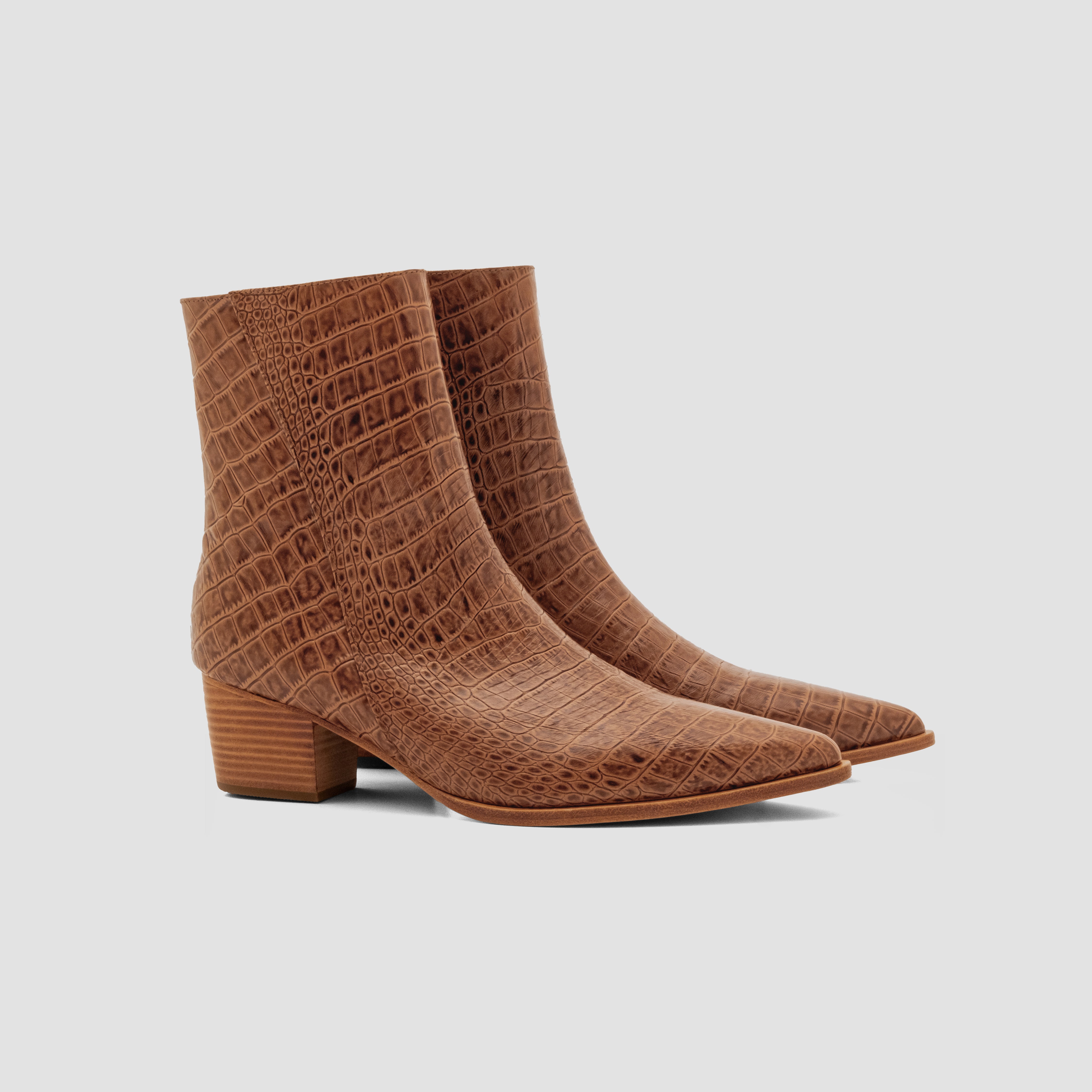 Cognac Lenny Boot