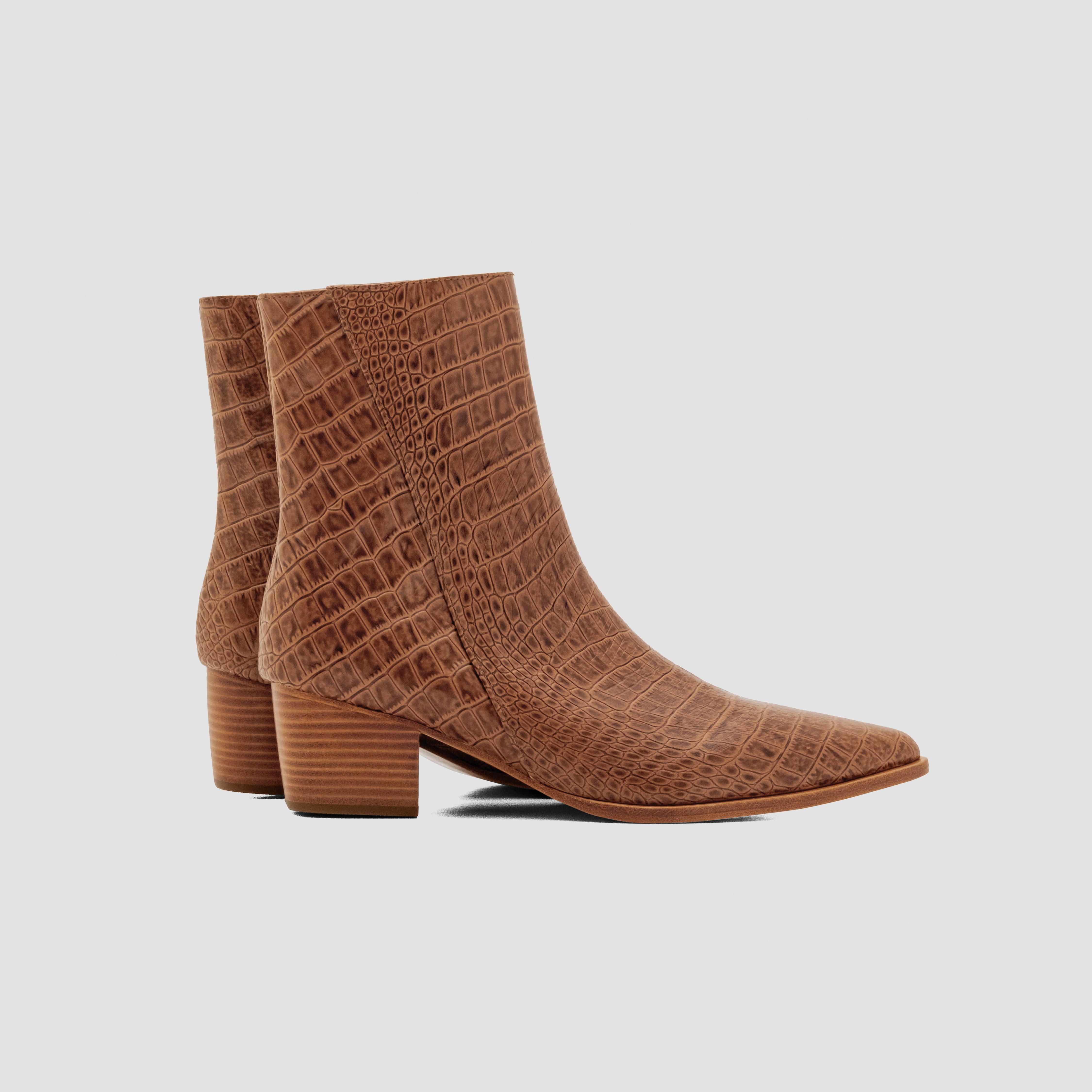 Cognac Lenny Boot