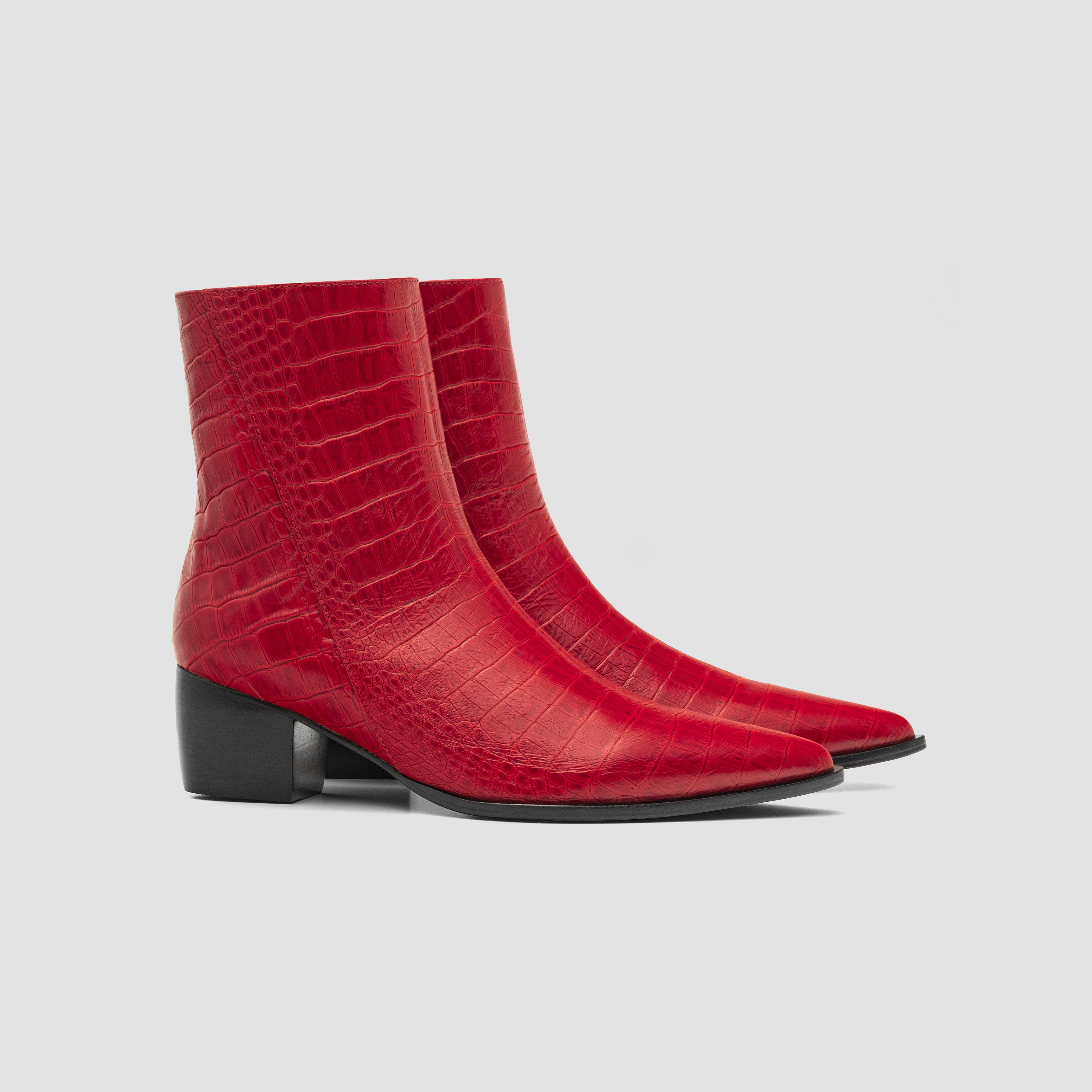 Cardinal Red Lenny Boot